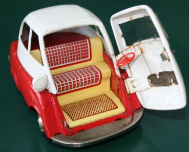 Bandai BMW Isetta 1958 Blechmodell mit Friktionsantrieb (7918)